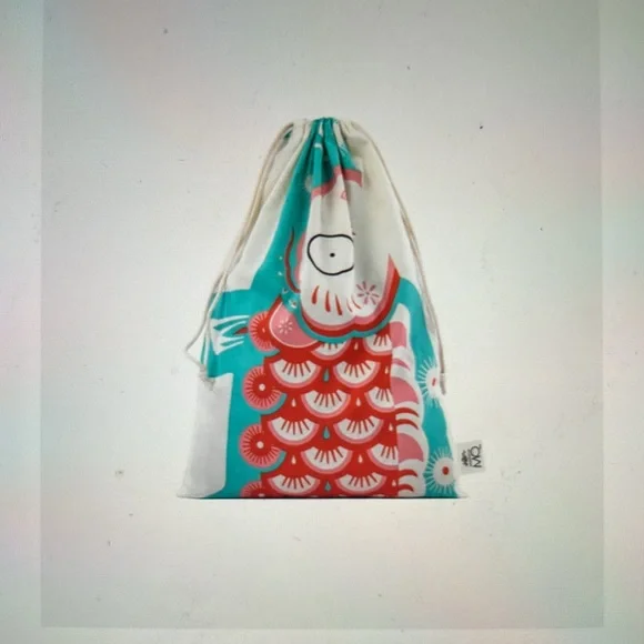 Madame MO Elegant Black KOI Bag Certified Organic - Picture 3 of 15